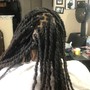 pre-part braids