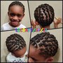 Individual natural Braids (men/women)