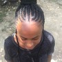 Medium Knotless Braids