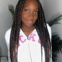 Large Knotless Braids