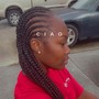 Wig braid down