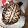 Designed Feed In Braids