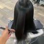 Silk Press (long hair )