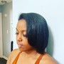 Full head color on short hair