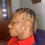 Men’s Box Braids on natural hair (full head )