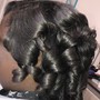 Spiral Set/Roller Set Natural hair