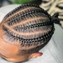 Men Braids (corn row style)