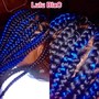 Large knotless Braids