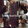 Medium Box Braids ($50.00 deposit)