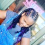 Med. Knotless Box Braids (hair inclu.)