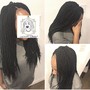 Soft Loc Extensions- Crochet