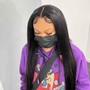 Frontal wig construction