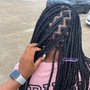 Medium Knotless Braids