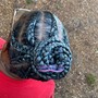 Wig Braid down