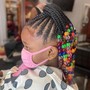 Kid's Braids w/ added Hair