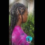 Feedin\Knotless braids