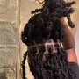 Textured Rasta locs(long knee length)