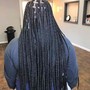 Medium Knotless Braids