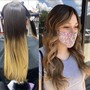 Partial Balayage Full Balayage / Painted Hair