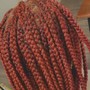 Wig braid down