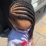 Kid's Braids Hair Added