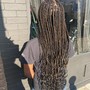 Medium Box Braids