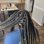 Medium Knotless Braids