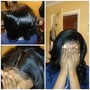 Closure sew in