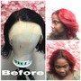 Frontal sew in