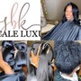 SILK PRESS + EXTENDED NATURAL PONYTAIL|HAIR INCLUDED