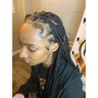 Box braids Touch Ups