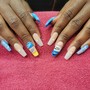 Overlay application only 1-2 colors