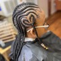 Kid starter locs/retouch