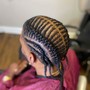 Braids with quickweave