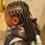 Kid Braids W/Weave selected styles