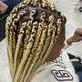 Small Box Braids Mid Back length