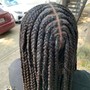 Knotless Goddess Braids (Medium)