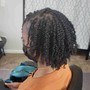 Natural Braids to the Back