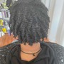 Loc retwist with wash