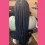 Knotless Goddess Braids small waist