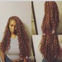 Crochet w/loose hair