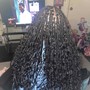 Small Senegalese Twist mid back