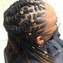 Loc Retwist and Style (crotchet root method)