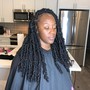 Small Goddess knotless braids