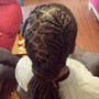 Tribal Braids/Individuals (Med, Shoulder)