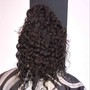 Natural Quick weave w leave out