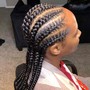 Natural Hair Braid Kids Style