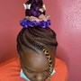 KID Small Knotless Goddess Braids