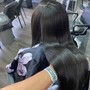 Silk Press  / Trim (Natural Hair)