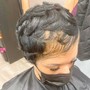 Ponytail extension natural hair